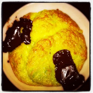 Soufflé avocat/chocolat