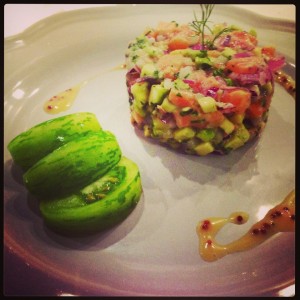 TARTARE DE SAUMON