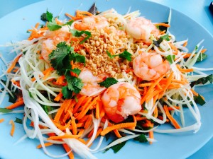 SALADE PAPAYE CREVETTES