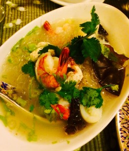 SOUPE VERMICELLES CREVETTES